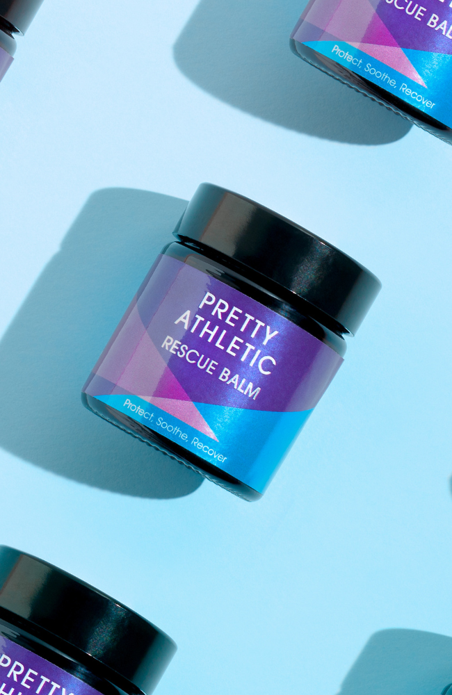 Pretty Athletic Rescue Balm anti chafe soothing for athletes runners and gym