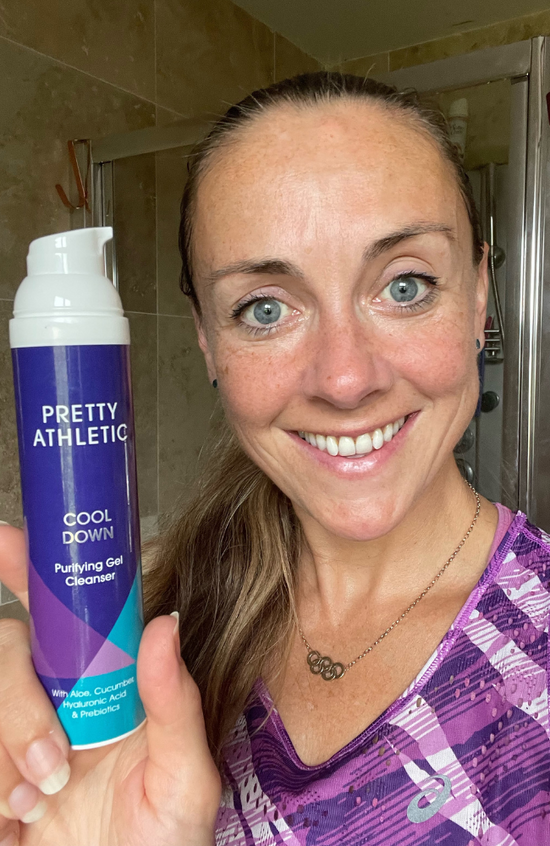 Pretty Athletic Cool Down cleanser for sports and running