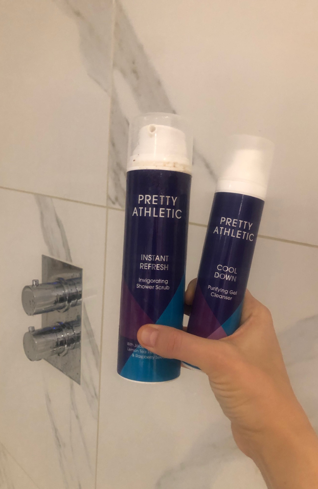 Pretty Athletic invigorating shower scrub