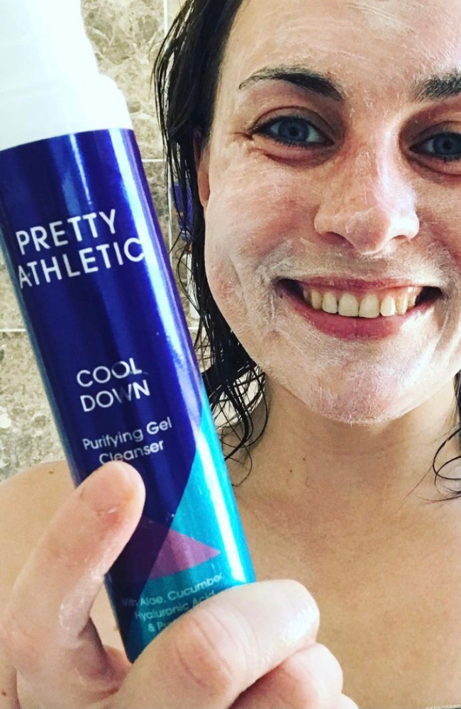 Pretty Athletic Cool Down cleanser for sports and running