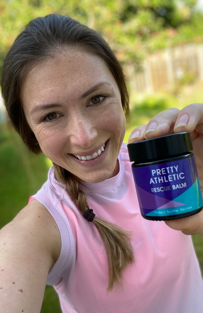 Pretty Athletic Rescue Balm anti chafe soothing for athletes runners and gym 